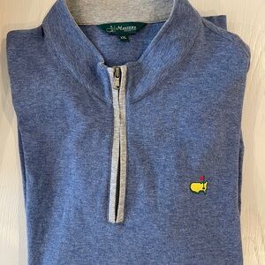 Masters Blue Quarter-Zip Pullover